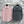 CD 25 See-through Shirt Black and Pink Polyester