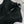 LV 25 Stand-Up Collar Ruffled Edges Dress Black Polyester