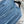 Fendi 25 Long Sleeve Dress Blue Viscose Polyester