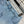 CD 25 Rolled Denim Short Light Blue Cotton