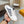 CD RETRO MULE WHITE AND BLACK CALFSKIN