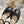 CD Ballet Pump Black Quilted Cowhide