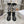 CD D-Major Boot Black Mix White Calfskin And Canvas