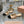 Miu 25C Flat Mule Cream Patent Leather 235308