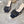 Viv 25 Slingback Navy Blue Mesh Italian Leather 300781