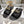 CD 26 Chunky Heel Sandals Black Leather 592273