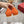 Roger Vivier 26s U Look Ballet Flat Orange Leather 679808