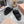Miu Crochet Sandals Black Woven 751362