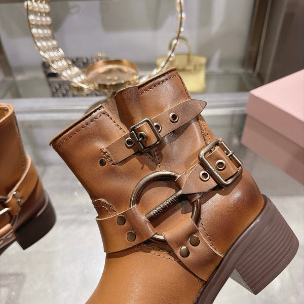 Miu Miu 2026 Siena Boots Calfskin 999617