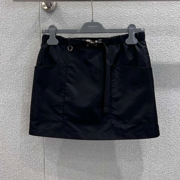 Pra 2026 Short Skirt Black Polyamide 399153