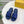 FENDI THICK SOLE 6 CM SEQUIN SLIPPER NAVY BLUE