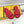 FENDI LOGO SLIDES IN CHERRY RED CALFSKIN