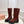 Miu short Boots Red Brown Sude