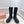 Miu short Boots Glossy Black Calfskin