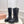 Miu short Boots Glossy Black Calfskin