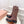 Miu Short Boots Dark Pink Brown Calfskin