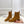 CD Icon Heeled Ankle Boot 40mm Brown Orange Suede