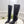 SIGNORIA KNEE BOOTS 10.5CM IN BLACK CALFSKIN