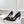 CD 25 Pump High Heels Black Calfskin 307420