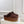 CL 25s Dana Wedge Mule 80mm Reddish Brown Suede Calfskin & Shearling