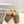 CL 25s Dana Wedge Mule 80mm Light Brown Beige Suede Calfskin & Shearling