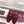 GG 26 Horsebit Flat Mules Rhinestones Red Velvet 587081