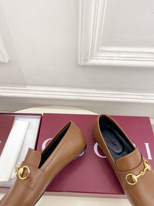 GG 26s Loafer With Horsebit Brown Leather 640284