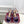 GG Janaya Platform Sandals 15.5cm Purple Suede 891841
