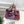 GG Janaya Platform Sandals 15.5cm Purple Suede 891841