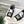 MM 26s New Evolution Mid-Top Sneakers Black Canvas Calfskin 947481