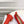 MM 26s Tabi Ballet Flats Red Lambskin 947490