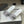 CC 26s Flat Sandals White Gray Sheepskin Rhinestones 649515