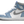 Nike Air Jordan 1 White Blue Suede Leather