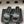 CC 26s Platform Slippers Black Sliver Cowhide 649460