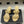 CC 26s Chunky Heels Sandals 55 Beige Sheepskin 649469
