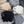 SET SCARF AND HAT IN DOVE GRAY WOOL AND RABBIT FUR 388993