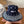MM BUCKET IN BLACK FABRIC WITH EMBROIDERED PATTERN