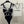 BODYSUIT SWIMSUIT IN BLACK AND WHITE TRIM 627829