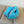BASEBALL HAT IN BRIGHT CYAN COTTON 672892