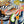 HM 26s 90 Double-sided Scarf Navy Blue Colorful Mulberry Silk 157528