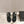 CC 26s Bow Sandals 55 Black Cowhide 658467