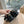 Miumi x Newbalance Sneaker Black Mesh Patent Leather