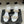 CC 26s Buckle Chain Sandals 55 White Sheepskin 649473
