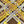 HM 26s Double-sided Scarf 90 Yellow Brown Colorful Mulberry Silk 152282