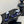 CC 26s Platform Sneakers Black Blue Sheepskin 627226