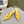 PRA 2026S High Heel Mule 80 Yellow Sheepskin 657668