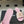 CC 26s Flat Slippers Pink Fabric Sheepskin 649488
