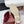 LP 26SS Open Walk Ankle Boot Burgundy Suede Fur 617383
