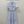 Miumiu 2026 Short-Sleeved Waist-Length Dress with Lapel Collar Blue Cotton 353015