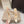 CL 26SS High-Heeled Slippers 100 Beige Mesh Rhinestone Leather 658055